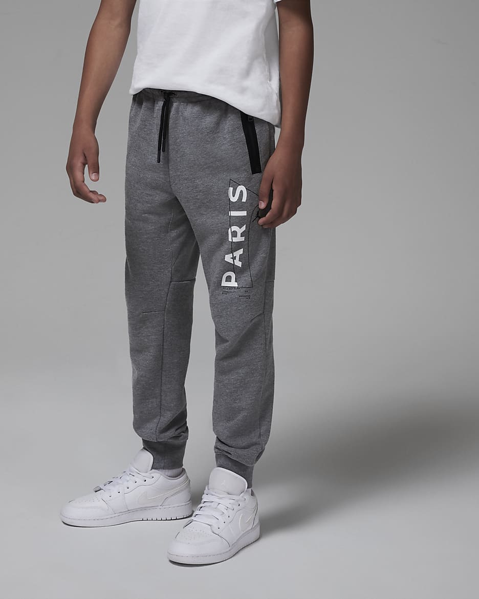 Pants de French Terry Paris Saint Germain para ninos talla grande Jordan